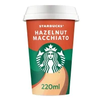 Холодне макіато з смаком лісового горіха Starbucks 220 мл