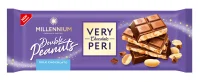 Шоколад молочний з начинкою, подрібненим та цілим арахісом Millennium Very Peri 285 г