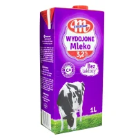 Молоко безлактозне 3.2%  Mlekovita 1 л
