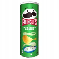 Чипси сметана та зеленою цибулею Pringles 165 г