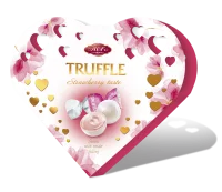 Цукерки з полуничною начинкою серце Truffle АВК 100 г
