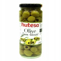 Оливки зелені без кісточки Hutesa 350 г