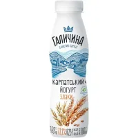 Йогурт питний Галичина злаки 300 г