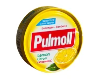 Льодяник без цукру зі смаком лимону Pulmoll 45 г