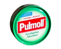 Льодяник без цукру евкаліпт-ментол Pulmoll 45 г