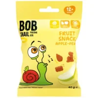 Фруктовий снек яблуко-груша Bob 40 г
