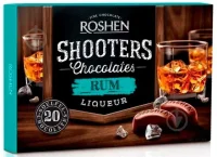 Цукерки з ромовим лікером  Shooters Roshen 150 г