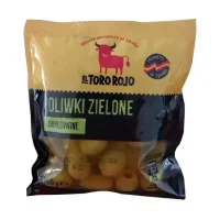 Оливки зелені без кісточки el Toro Rojo 70 г