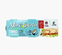 Тунець у власному соці MareAperto 3x80 г