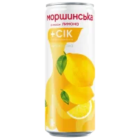 Моршинська + сік зі смаком лимона жб 330 мл