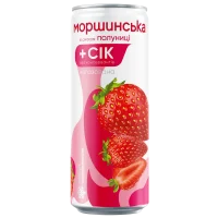 Моршинська + сік зі смаком полуниці жб 330 мл