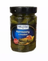 Корнішони з медом helcom 300 г