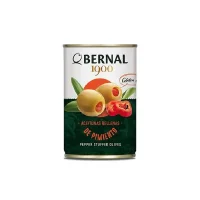 Оливки фаршировані перцем Bernal 292 г