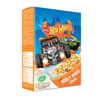 Сухий сніданок медові кільця Hot Wheels Cereal 375  г