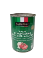 Мякоть помідорів з часником Gustobello 400 г
