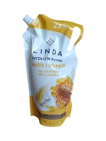 Рідке мило мед і молоко Linda 1 л