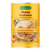 Макова маса з білого маку Bakalland 400 г