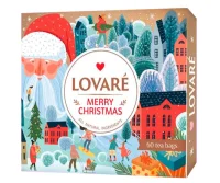 Набір чорного та зеленого чаю Mery Christmas Lovare 60 п