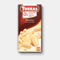 Шоколад білий без цукру та без глютену Torras 75 г