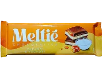 Шоколад молочний з карамеллю та йогуртовою начинкою Meltie 235 г