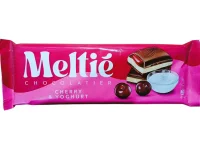 Шоколад молочний з вишнею та йогуртовою начинкою Meltie 235 г