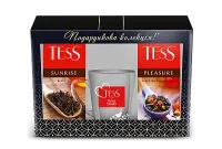 Набір чаю Асорті 4 види 100 п х 2 г + чашка Tess