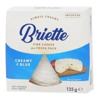 Сир вершковий з блакитною пліснявою Briette 125 г