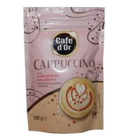 Капучино зі смаком малинового макарунса Cafe d'or 130 г
