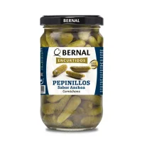Корнішони зі смаком анчоуса Bernal 300 г