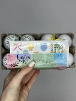 Пасхальні яйця для розфарбовування Happy easter 8 шт