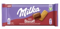 Шоколад молочний з печивом Lotus Milka 90 г