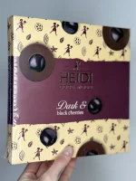 Цукерки з темного шоколаду з чорною вишнею Heidi 119 г
