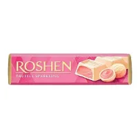 Батончик білий шоколад з шампанським Roshen 39 г
