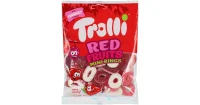 Желейки полуничні кільця Trolli 100 г
