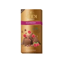 Шоколад молочний з малиною Heidi 80 г