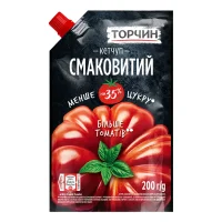 Кетчуп смаковитий Торчин 200 г