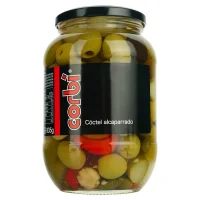 Коктель оливок з перцем та каперсами Alcaparrado Corbi 835 г