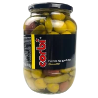 Коктель оливок з корнішонами та цибулею aceitunas Corbi 835 г
