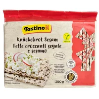 Хлібці житні з кунжутом Tastino 250 г
