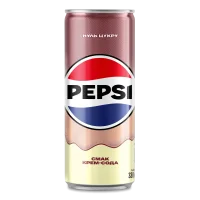 Пепсі зі смаком крем-сода без цукру Pepsi 330 мл