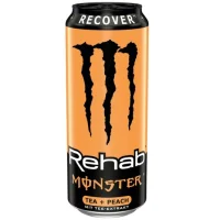 Енергетичний напій чай+персик Rehab Monster 500 мл