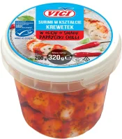 Сурімі креветки зі смаком чилі Vici 320 г