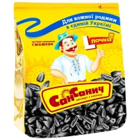 Насіння соняшника смажене не солене Сан санич 100 г