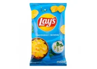 Чипси сметана та зелень Lays  60 г