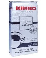 Кава заварна aroma italiano Kimbo 250 г срібна
