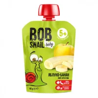 Пюре яблуко-банан Bob snail 90 г
