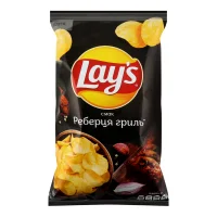 Чипси реберця гриль Lays 120 г