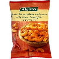 Горішки кеш'ю та арахіс з перцем чилі Alesto 200 г