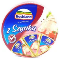 Сир трикутник з шинкою  Hochland 180 г