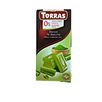 Шоколад білий з матчею без цукру та без глютену Torras 75 г
